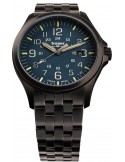 Zegarek sportowy, militarny męski Traser P67 Officer Pro GunMetal Blue 108739 - Zegarki TRASER