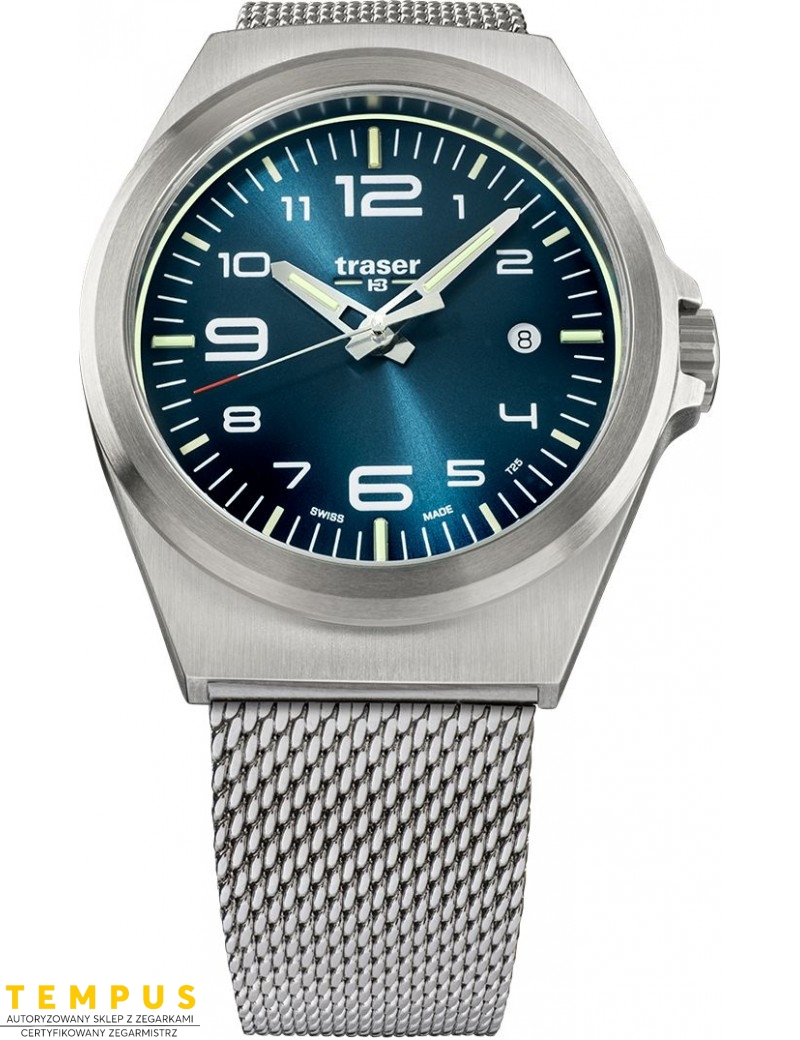 Zegarek sportowy, militarny męski Traser P59 Essential Blue M 108205 - Zegarki TRASER Zegarek sportowy, militarny męski Traser P59 Essential Blue M 108205 - Zegarki TRASER