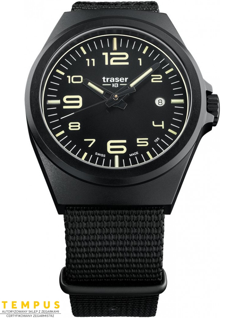Zegarek sportowy, militarny męski Traser P59 Essential Black M 108218 - Zegarki TRASER Zegarek sportowy, militarny męski Traser P59 Essential Black M 108218 - Zegarki TRASER