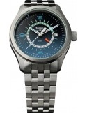 Zegarek sportowy, militarny męski Traser P59 Aurora GMT Blue 107036 - Zegarki TRASER