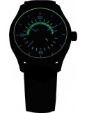 Zegarek sportowy, militarny męski Traser P59 Aurora GMT Anthracite 107231 - Zegarki TRASER
