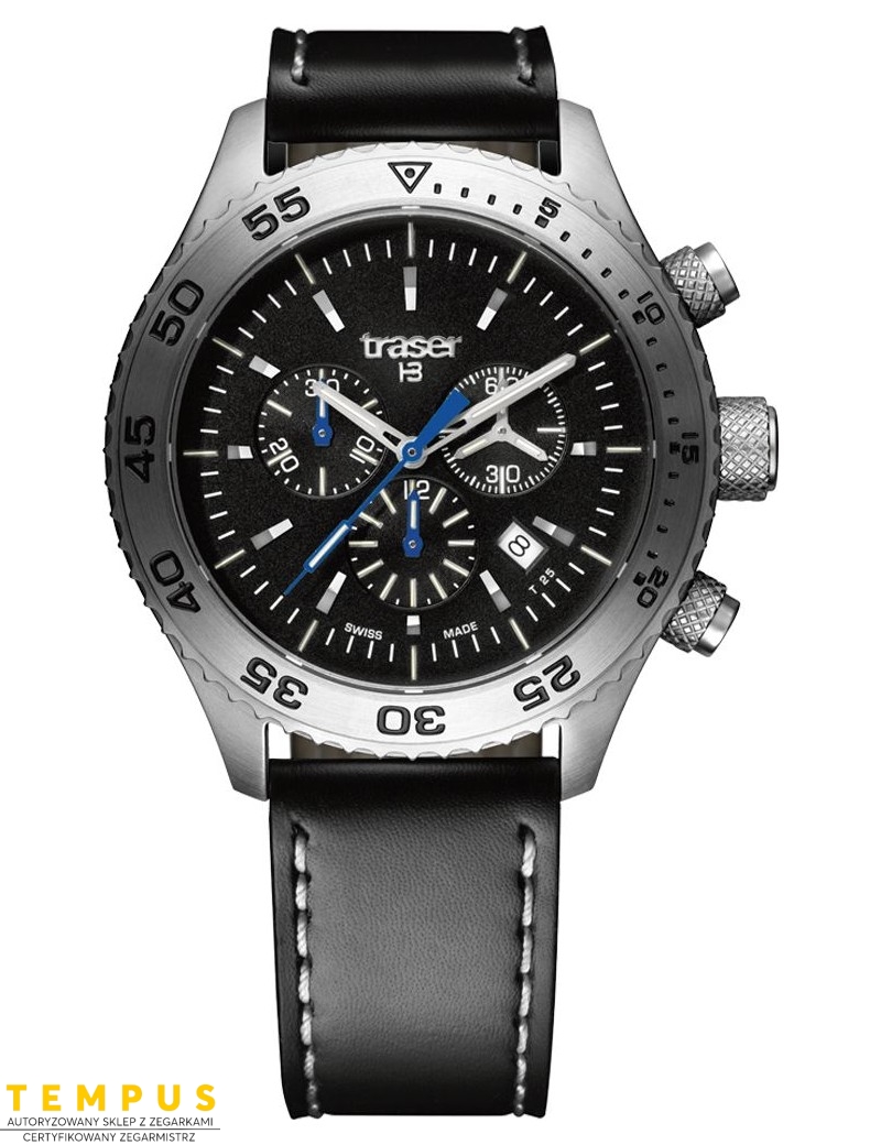 Zegarek sportowy, militarny męski Traser P59 Aurora Chronograph 106832 - Zegarki TRASER