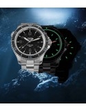 Zegarek sportowy, militarny męski Traser P67 SuperSub Black Set 109376 - Zegarki TRASER