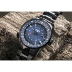 Zegarek sportowy, militarny męski Traser P68 Pathfinder GMT Blue 109524 - Zegarki TRASER