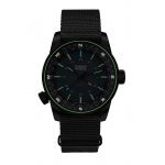 Zegarek sportowy, militarny męski Traser P68 Pathfinder GMT Green 109035 - Zegarki TRASER