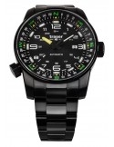 Zegarek sportowy, militarny męski Traser P68 Pathfinder Automatic Black 109522 - Zegarki TRASER