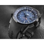 Zegarek sportowy, militarny męski Traser P68 Pathfinder GMT Blue 109743 - Zegarki TRASER