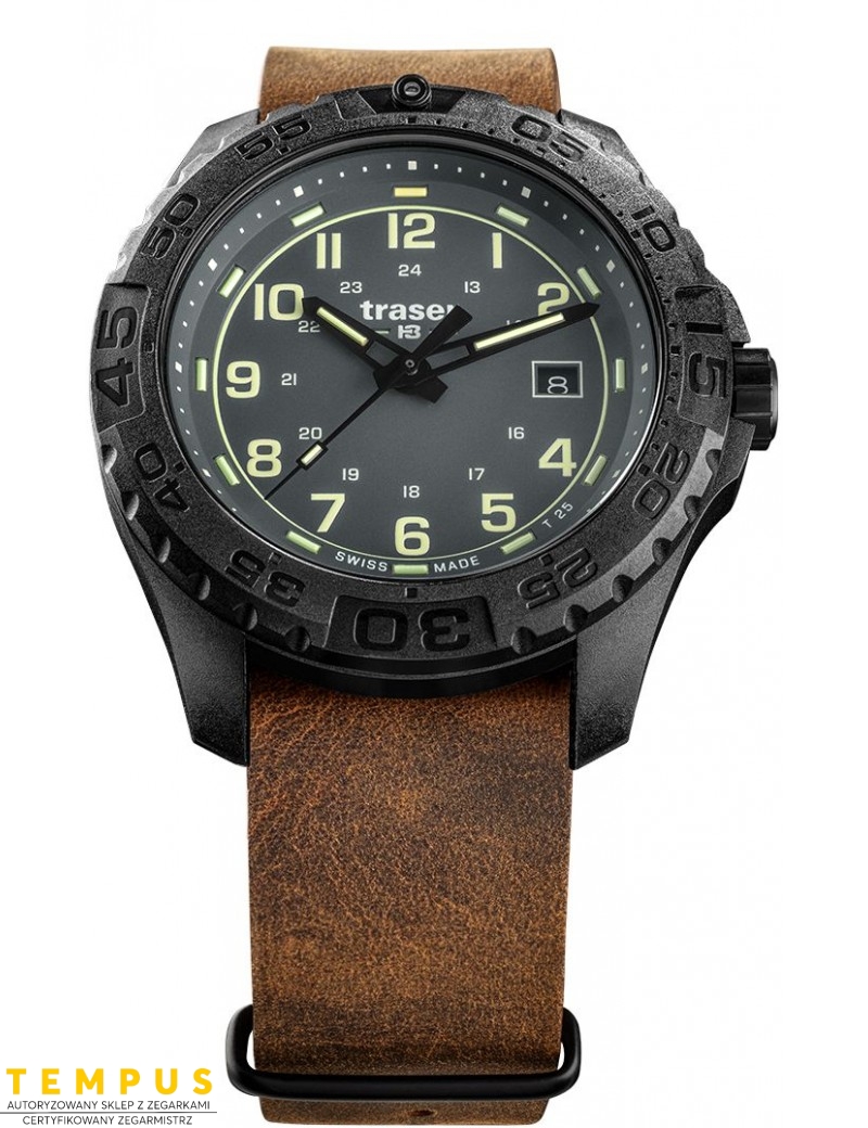 Zegarek sportowy, militarny męski Traser P96 Outdoor Pioneer Evolution Grey 109036 - Zegarki TRASER