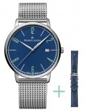Zegarek klasyczny, elegancki męski Maurice Lacroix Eliros Date 25Th Anniversary EL1118-SS00E-420-C - Zegarki MAURICE LACROIX