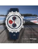 Zegarek casual męski Maurice Lacroix Aikon Automatic Chronograph Special Edition Mahindra Racing AI6038-SS001-133-4 - Zegarki MAURICE LACROIX