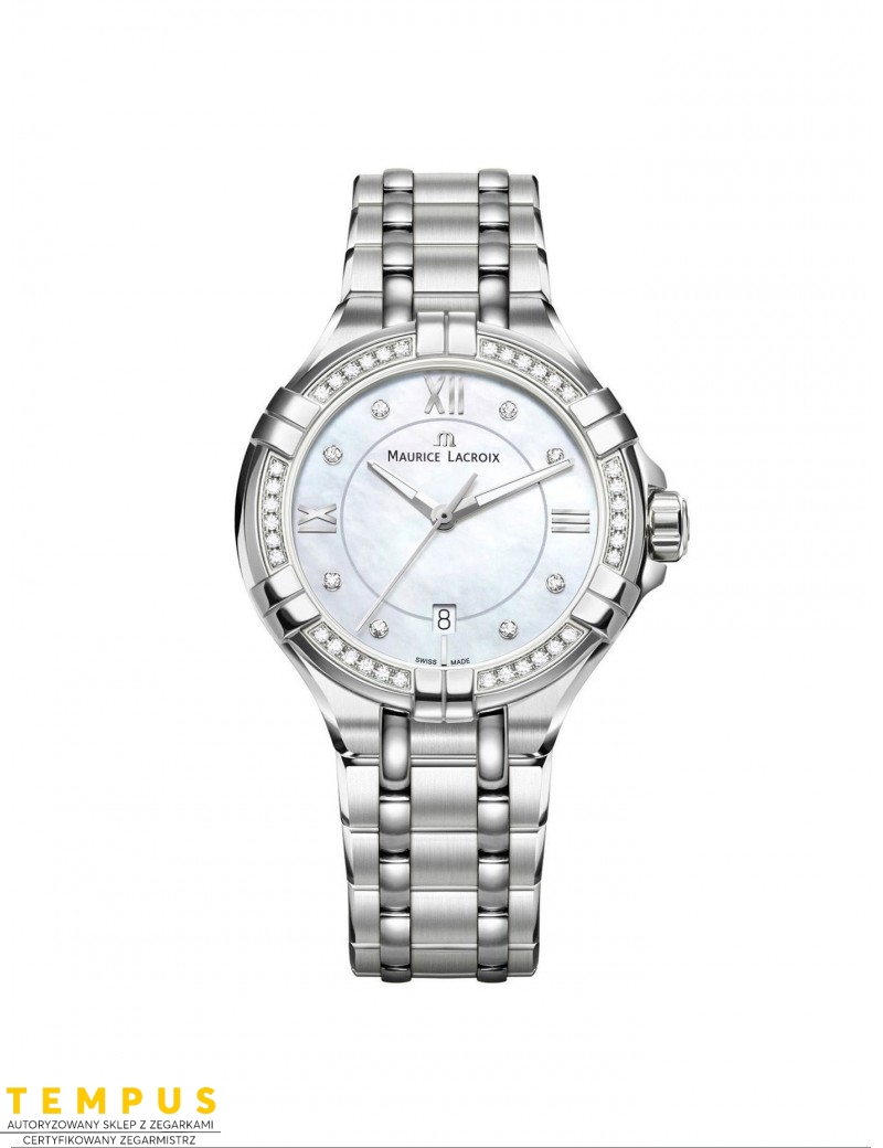 Zegarek casual damski Maurice Lacroix Aikon Date AI1004-SD502-170-1 - Zegarki MAURICE LACROIX