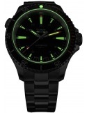 Zegarek sportowy, militarny męski Traser P67 SuperSub Diver Automatic Black T25 Set 110321 - Zegarki TRASER