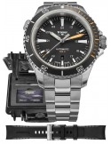 Zegarek sportowy, militarny męski Traser P67 SuperSub Diver Automatic Black T25 Set 110321 - Zegarki TRASER