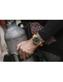 Zegarek sportowy, militarny męski Traser P67 SuperSub Diver Automatic Black T25 110323 - Zegarki TRASER
