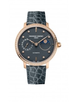 Frederique Constant SLIMLINE MOONPHASE Manufacture FC-702DND3SD4 - Zegarki FREDERIQUE CONSTANT