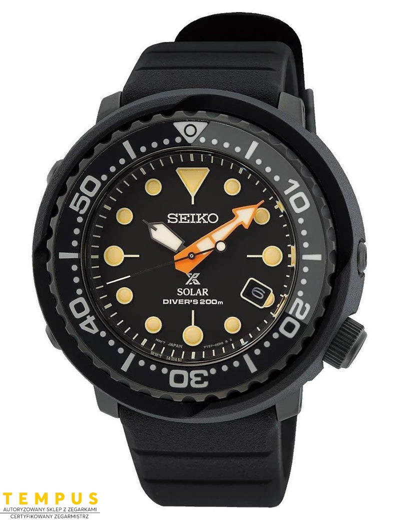Zegarek sportowy męski Seiko Prospex Tuna Sne577P1 - Zegarki SEIKO