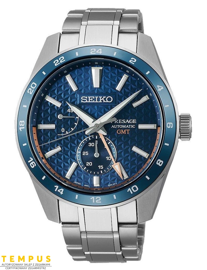 Zegarek sportowy męski Seiko Presage Automatic Spb217J1 - Zegarki SEIKO