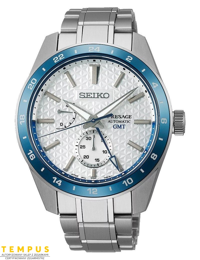 Zegarek sportowy męski Seiko Presage Automatic 140Th Anniversary Limited Edition Spb223J1 - Zegarki SEIKO