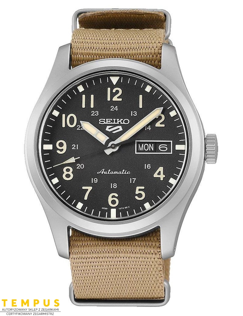 Zegarek lotniczy męski Seiko 5 Sports Automatic 40mm SRPG35K1 - Zegarki SEIKO Zegarek lotniczy męski Seiko 5 Sports Automatic 40mm SRPG35K1 - Zegarki SEIKO