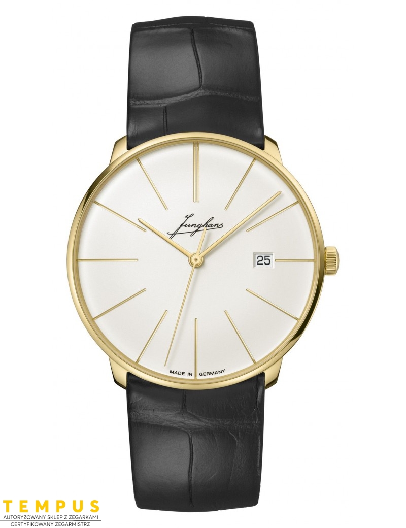 Junghans Meister Fein Automatic Gold Edition 27/9101.00 - Zegarki JUNGHANS Junghans Meister Fein Automatic Gold Edition 27/9101.00 - Zegarki JUNGHANS