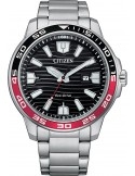 Zegarek sportowy męski Citizen Diver AW1527-86E na bransolecie