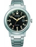 Zegarek lotniczy męski Citizen PILOT AW1620-81E na bransolecie