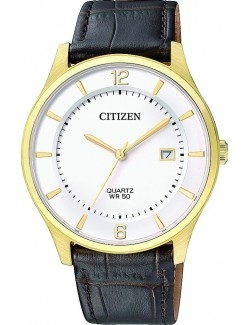 Zegarek klasyczny męski Citizen LEATHER BD0043-08B na pasku