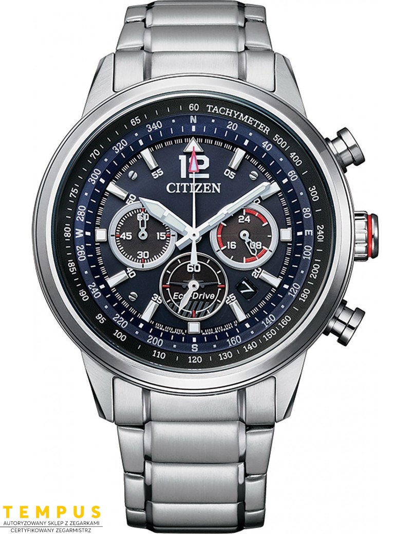 Zegarek lotniczy męski Citizen PILOT CA4471-80L na bransolecie Zegarek lotniczy męski Citizen PILOT CA4471-80L na bransolecie