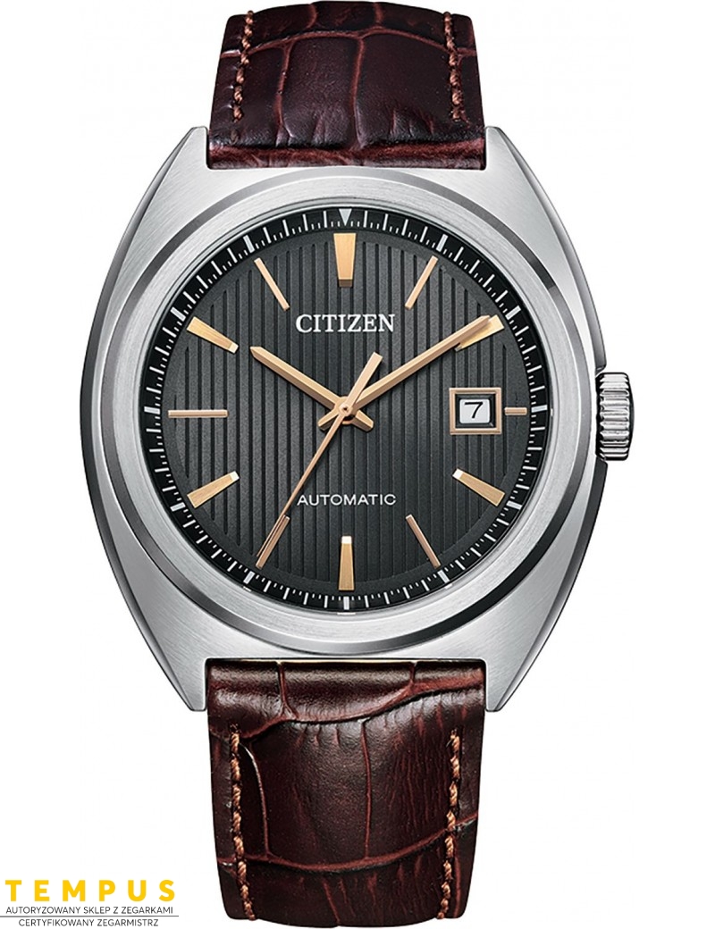 Zegarek klasyczny męski Citizen MECHANICAL NJ0100-03H na pasku