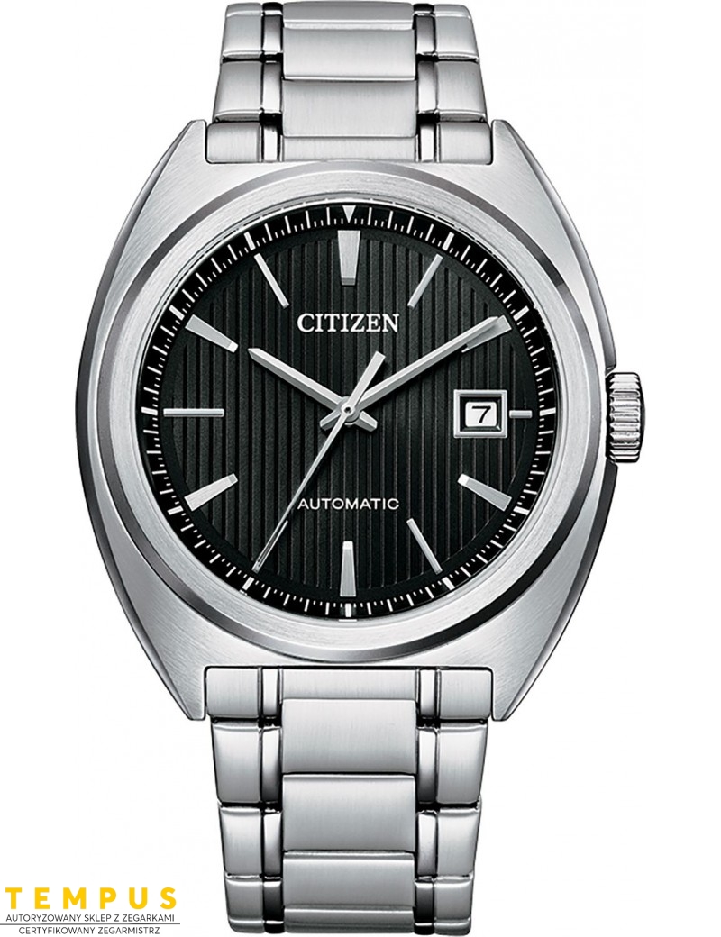 Zegarek klasyczny męski Citizen MECHANICAL NJ0100-71E na bransolecie Zegarek klasyczny męski Citizen MECHANICAL NJ0100-71E na bransolecie