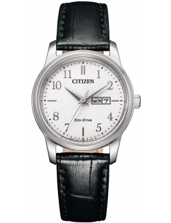 Zegarek klasyczny damski Citizen Classic Lady LEATHER EW3260-17AE na pasku