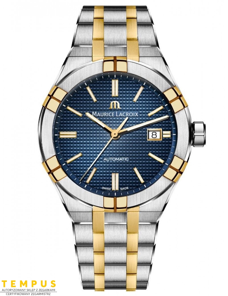 Zegarek casual męski Maurice Lacroix Aikon Automatic AI6008-SY013-432-1 - Zegarki MAURICE LACROIX