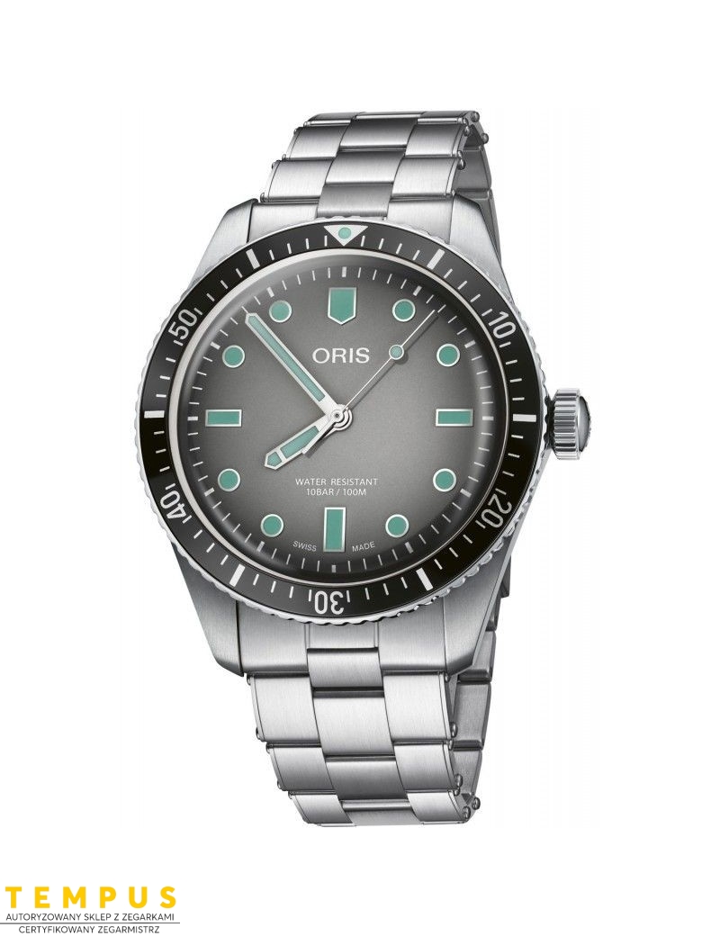 Zegarek sportowy męski Oris Divers Sixty-Five 01 733 7707 4053-07 8 20 18 - Zegarki ORIS