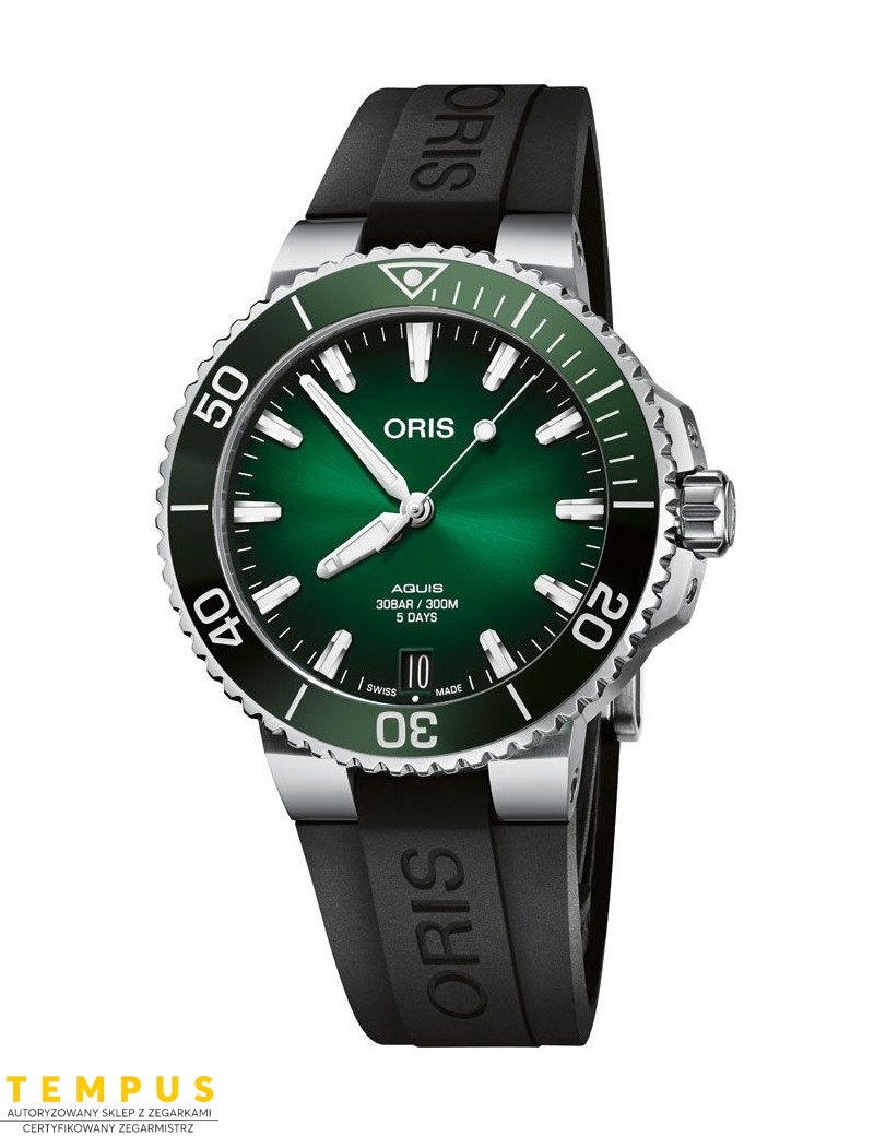 Zegarek sportowy męski Oris Aquis Date Calibre 400 01 400 7769 4157-07 4 22 74Fc 41. Zegarek sportowy męski Oris Aquis Date Calibre 400 01 400 7769 4157-07 4 22 74Fc 41.