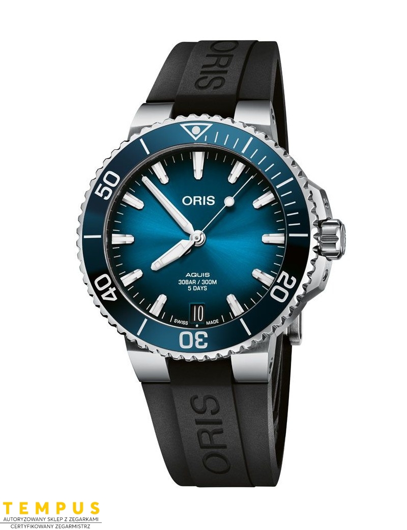 Zegarek sportowy męski Oris Aquis Date Calibre 400 01 400 7769 4135-07 4 22 74Fc 41. Zegarek sportowy męski Oris Aquis Date Calibre 400 01 400 7769 4135-07 4 22 74Fc 41.