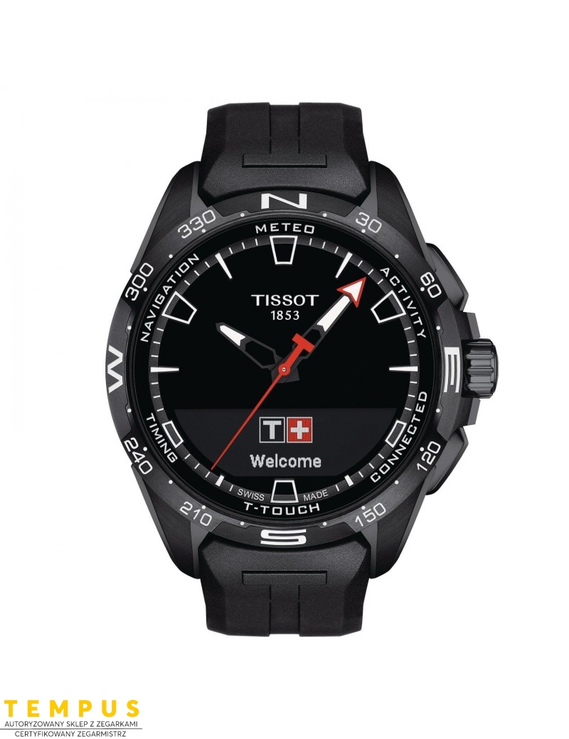 Tissot T-TOUCH CONNECT SOLAR T121.420.47.051.03 - Zegarki TISSOT