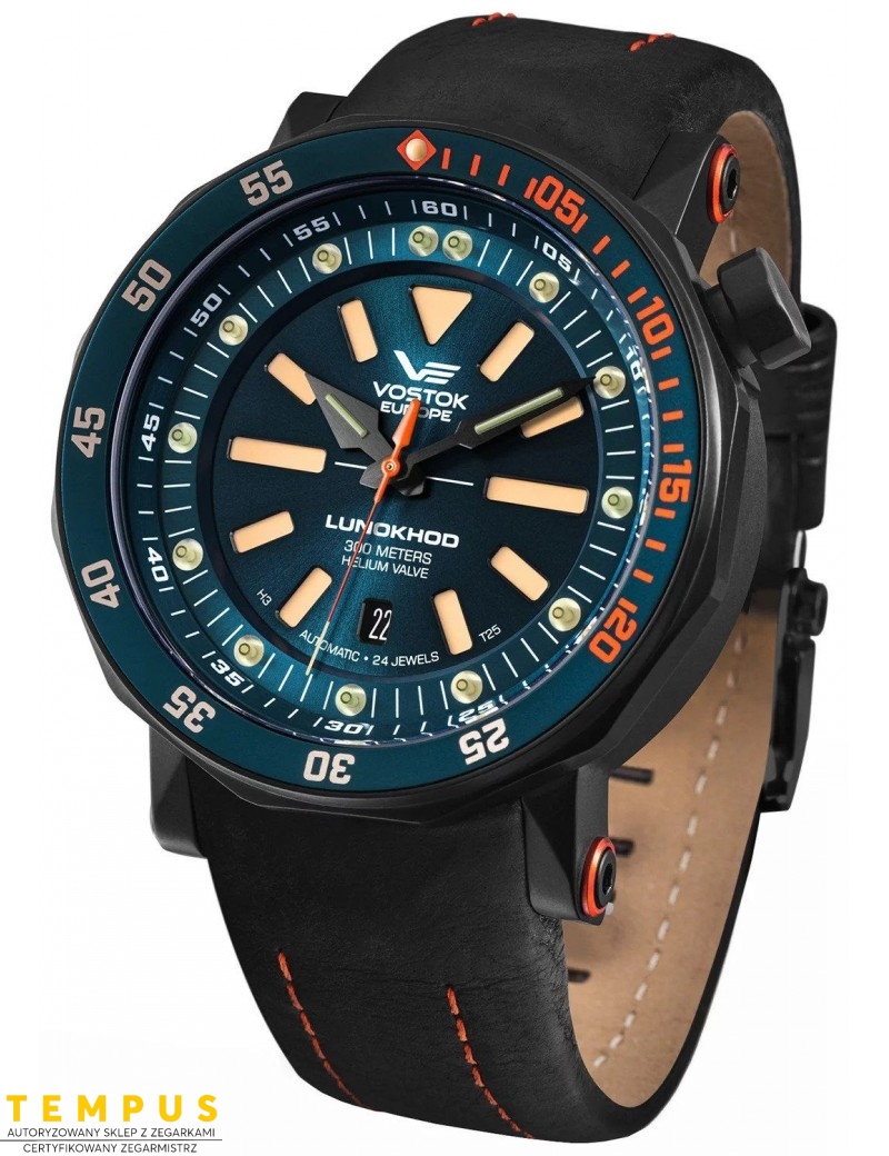 Zegarek sportowy męski Vostok Europe LUNOKHOD-2 NH35A-620C633 - Zegarki VOSTOK EUROPE