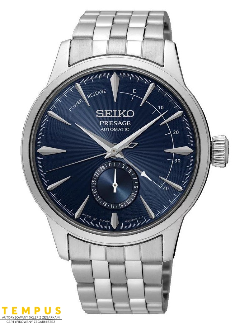 Zegarek męski Seiko Presage Ssa347J1 - Zegarki SEIKO