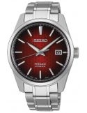 Zegarek klasyczny, elegancki męski Seiko Presage Automatic Spb227J1 Sharp Edged - Zegarki SEIKO