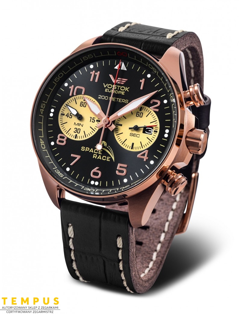 Zegarek sportowy męski Vostok Europe SPACE RACE 6S21-325B668 - Zegarki VOSTOK EUROPE