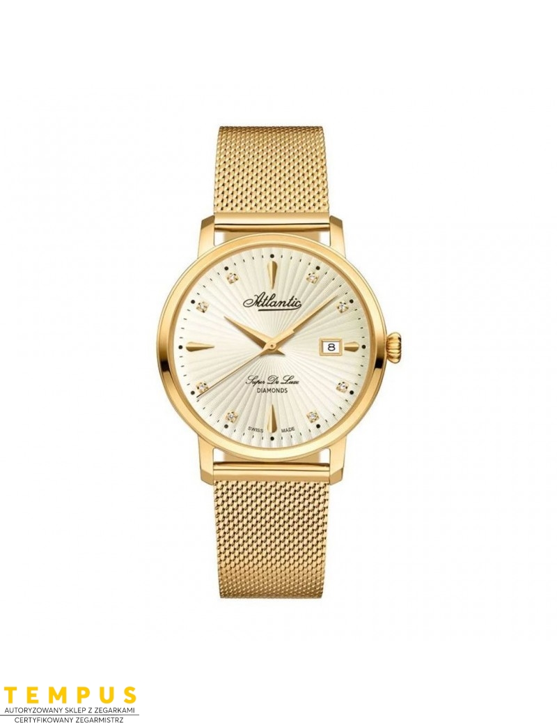 Atlantic Super de Luxe Precious Stones 29355.45.37 - Zegarki ATLANTIC Atlantic Super de Luxe Precious Stones 29355.45.37 - Zegarki ATLANTIC