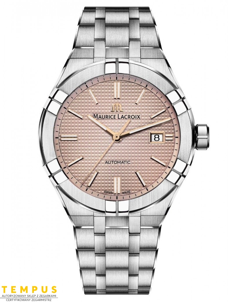 Zegarek casual męski Maurice Lacroix Aikon Automatic AI6008-SS002-730-1 - Zegarki MAURICE LACROIX