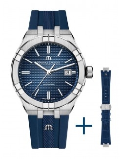 Zegarek casual męski Maurice Lacroix Aikon Automatic AI6008-SS00B-430-4 - Zegarki MAURICE LACROIX