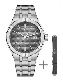 Zegarek casual męski Maurice Lacroix Aikon Automatic AI6008-SS00F-230-A - Zegarki MAURICE LACROIX