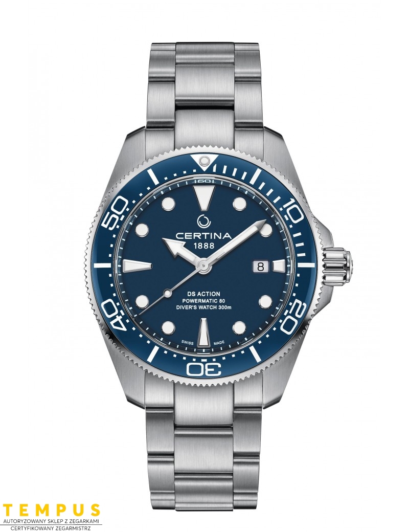 Certina DS ACTION Diver C032.607.11.041.00 Powermatic 80 - Zegarki CERTINA Certina DS ACTION Diver C032.607.11.041.00 Powermatic 80 - Zegarki CERTINA