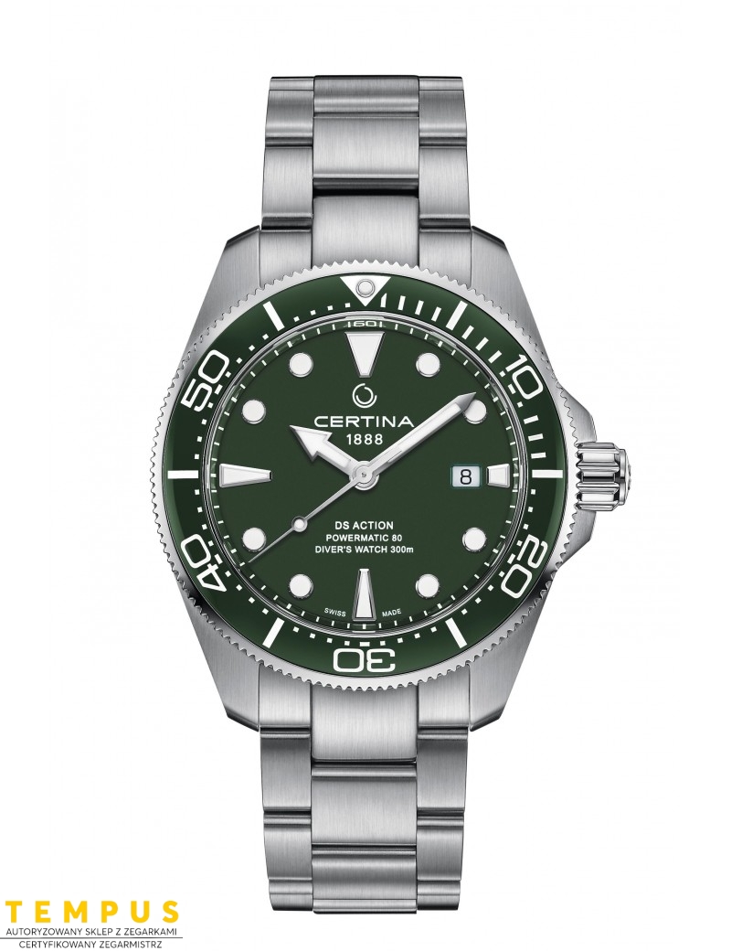 Certina DS ACTION Diver C032.607.11.091.00 Powermatic 80 - Zegarki CERTINA Certina DS ACTION Diver C032.607.11.091.00 Powermatic 80 - Zegarki CERTINA