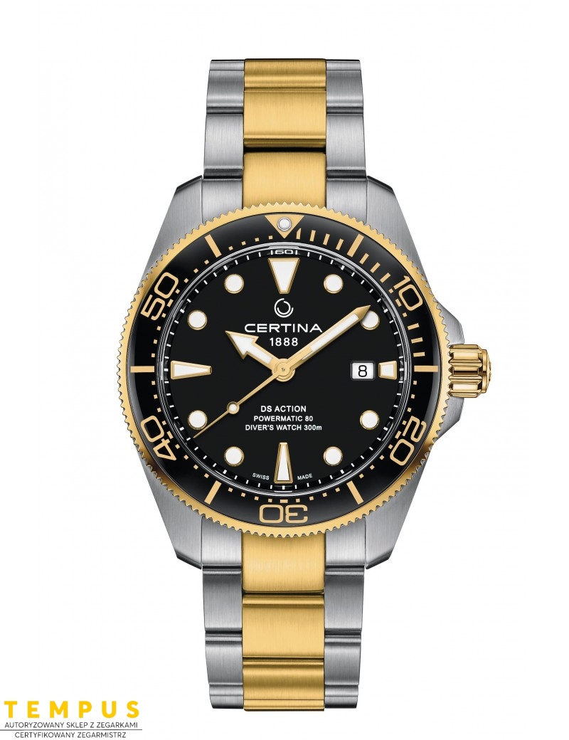Certina DS ACTION Diver C032.607.22.051.00 Powermatic 80 - Zegarki CERTINA Certina DS ACTION Diver C032.607.22.051.00 Powermatic 80 - Zegarki CERTINA