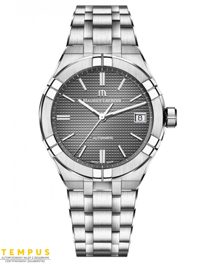 Zegarek casual męski Maurice Lacroix Aikon Automatic AI6007-SS002-230-1 - Zegarki MAURICE LACROIX