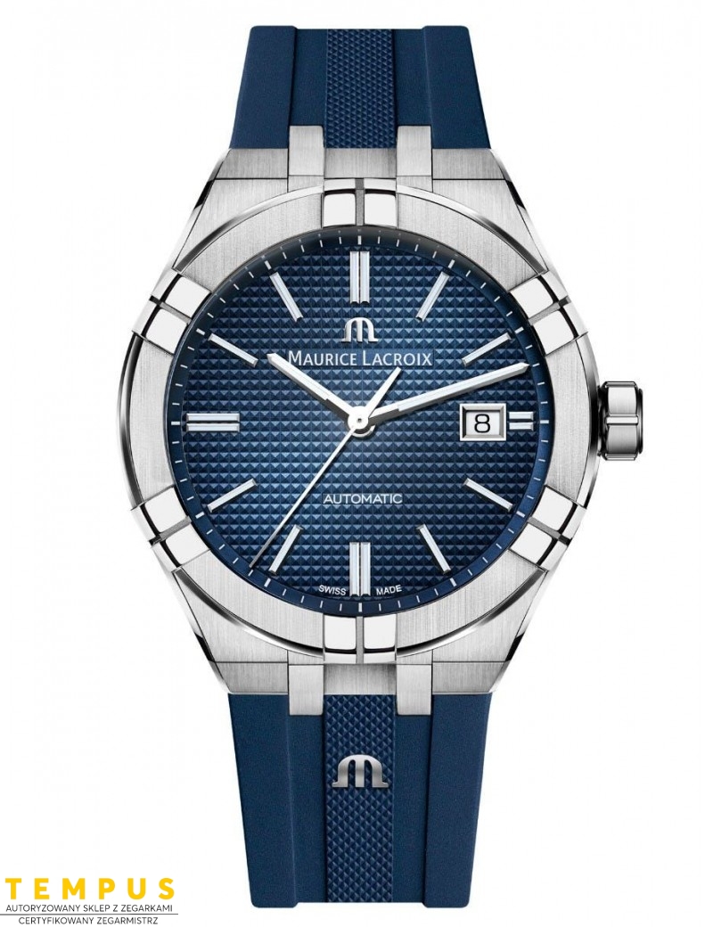 Zegarek casual męski Maurice Lacroix Aikon Automatic AI6008-SS000-430-4 - Zegarki MAURICE LACROIX