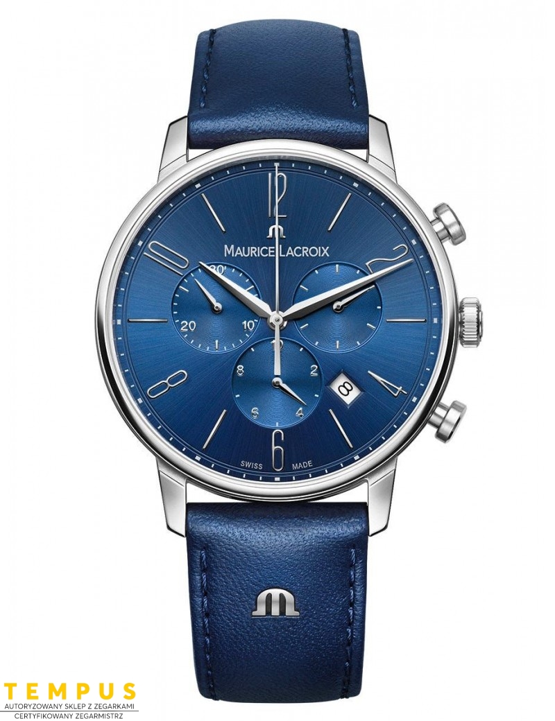 Zegarek klasyczny, elegancki damski Maurice Lacroix Eliros Chronograph EL1098-SS001-420-4 - Zegarki MAURICE LACROIX Zegarek klasyczny, elegancki damski Maurice Lacroix Eliros Chronograph EL1098-SS001-420-4 - Zegarki MAURICE LACROIX